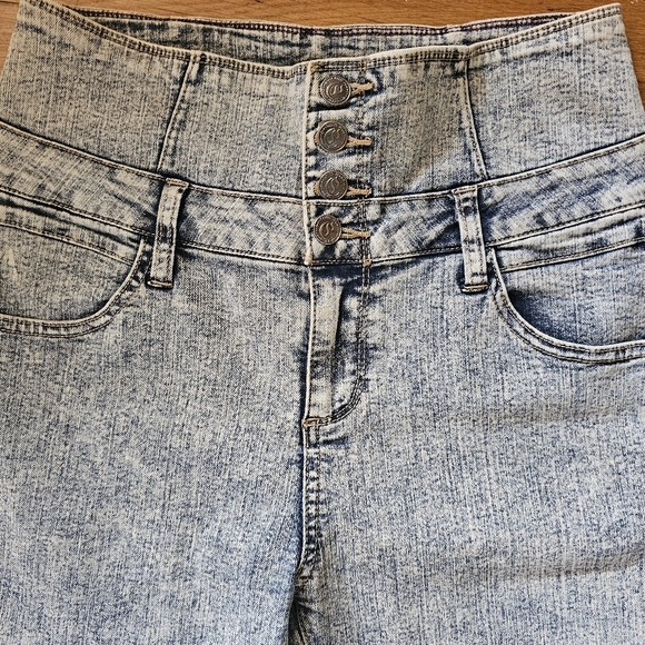 Cello Los Angeles Blue Stone Washed Skinny Jeans Women's Jr Size 11 - Picture 2 of 15